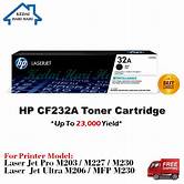 [TO-H32D] Hp cf232a blk drum -23000p