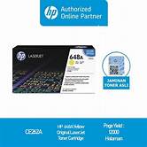 [TO-H648Y] HP ce262a no. 648 YELLOW -1100
