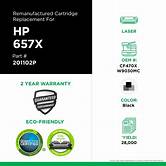 *Hp cf470x no.657 Blk toner