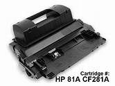 *Hp cf281x no.81X - 25000pages