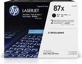 *Hp cf287xd/f no.87X x2 - blk
