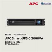 *Apc Smartups-C smc3000RMi-2U