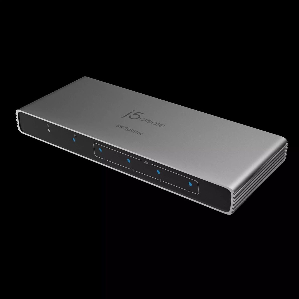 [VS-JDSH814] J5Create - JDSH814 8K HDMI 2.1 4-Way Splitter