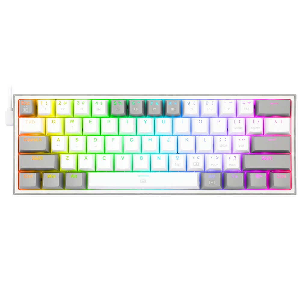 Redragon K617 fizz Rgb Wht
