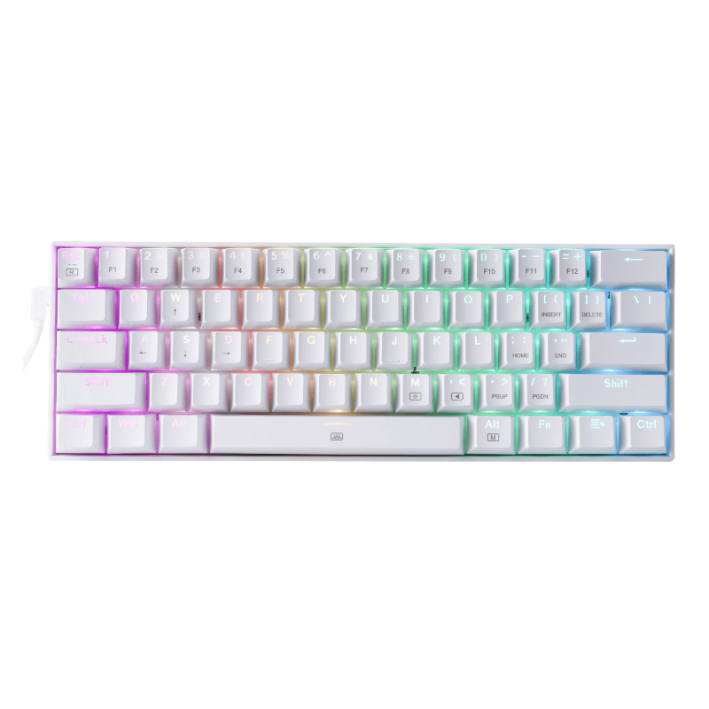 Redragon K630 drag Rgb Wht