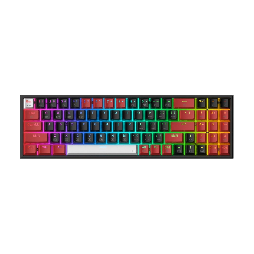 [KE-RK628PR] Redragon K628 Pro poll Rgb w+b