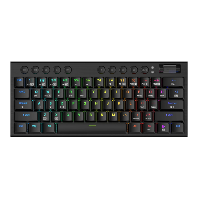 Redragon K632 Pro noct Rgb w+b