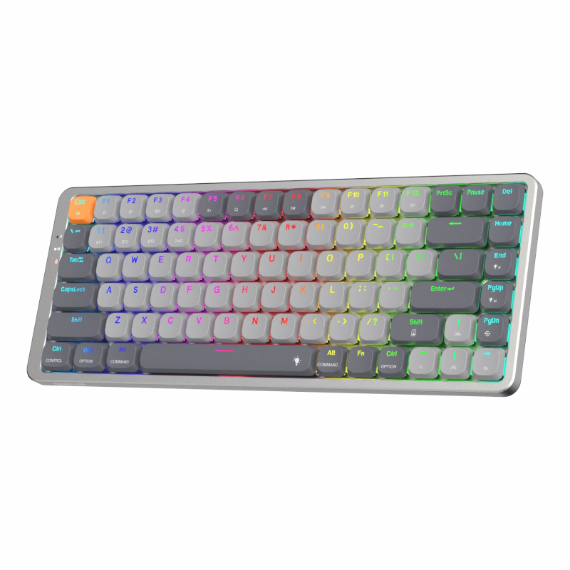 Redragon K652 Pro Azur Rgb w+b