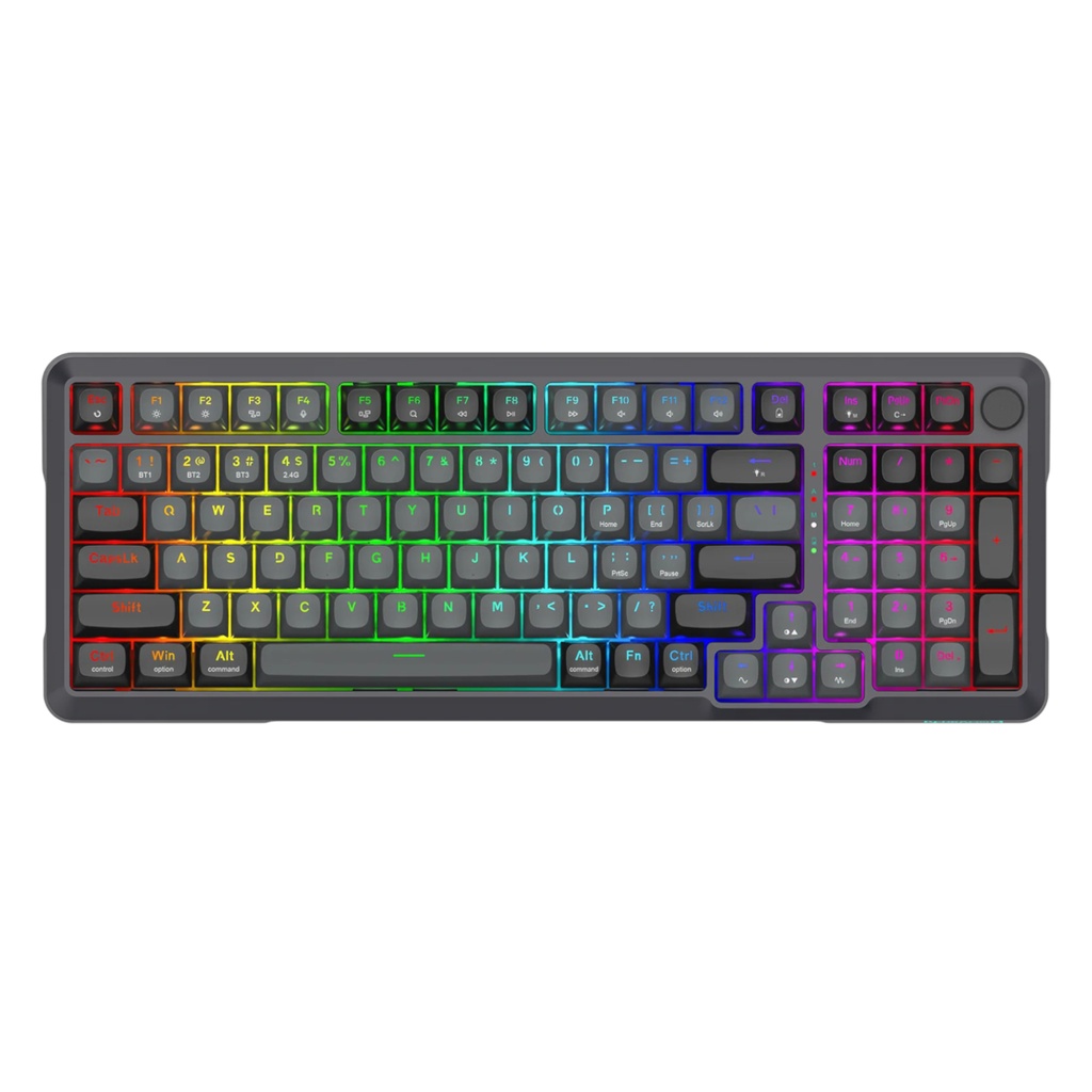 [KE-RK688PR] Redragon K688 Pro brea Rgb w+b