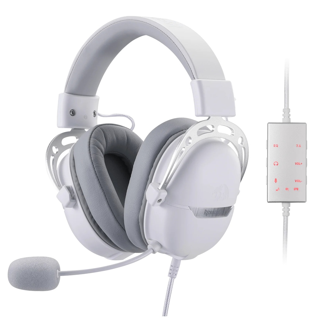 [HS-RH376-W] Redragon H376 auro Wht