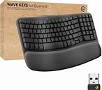 Logitech Wave Keys Wireless + Bluetooth Keyboard