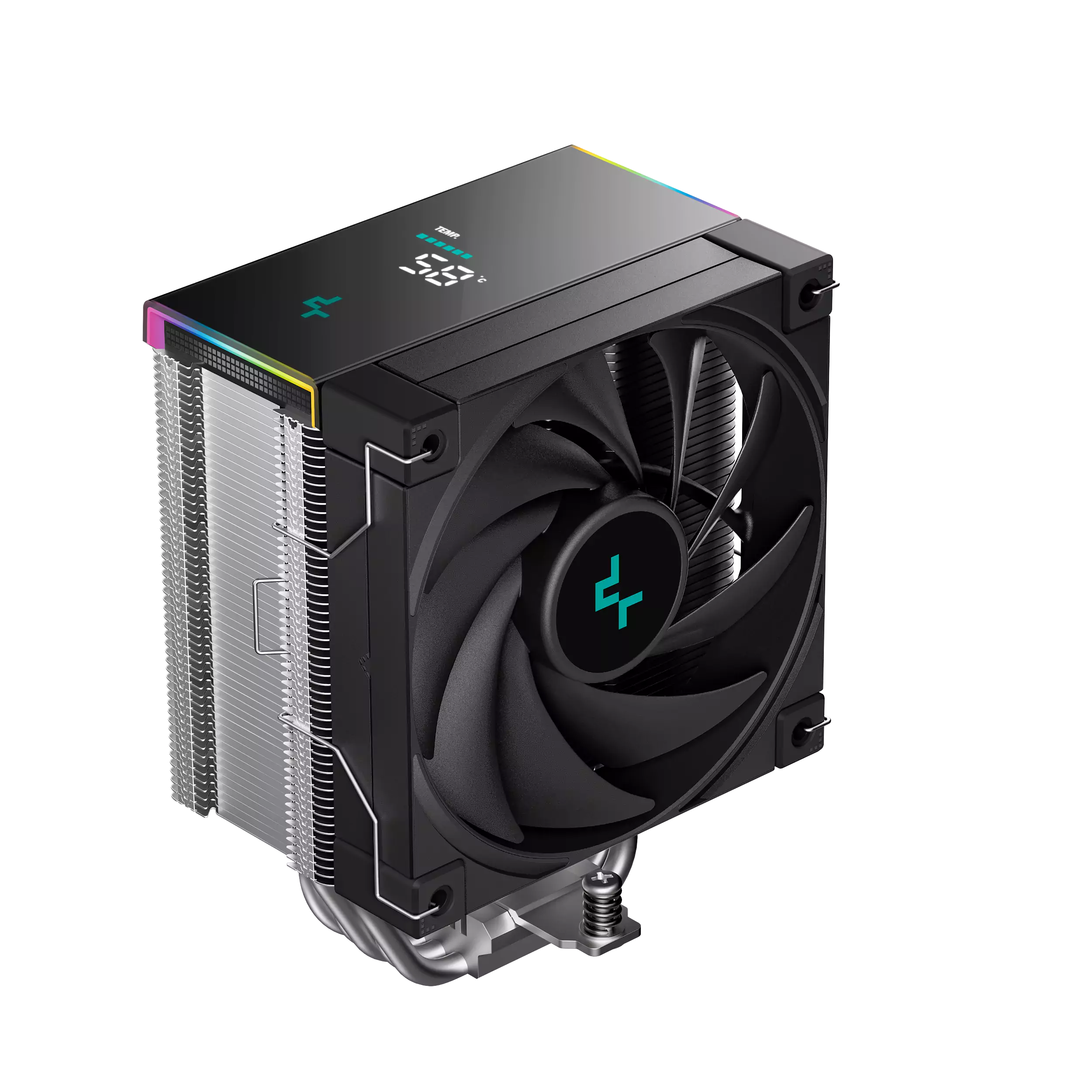 DeepCool AK500S Digital SE - 120mm CPU Air Cooler , with Digital Display