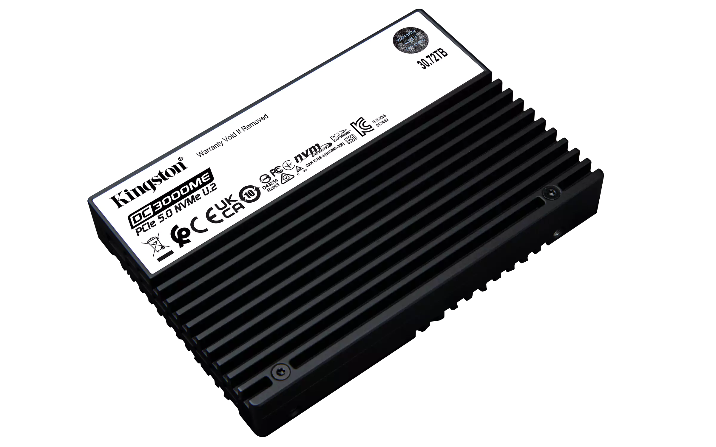 Kingston DC3000ME 30.72TB PCIe 5.0 NVMe U.2 SSD