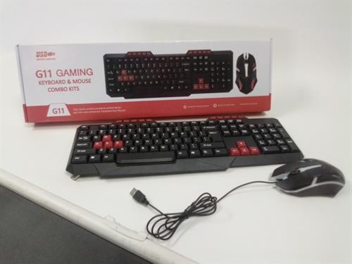 [UNIG11] UniQue G11 Gaming Wired Keyboard & Mouse Combo