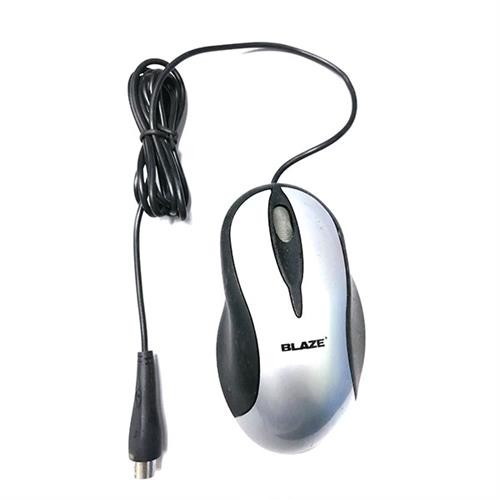 [MO-204] Geeko Black & Silver PS2 Optical Mouse