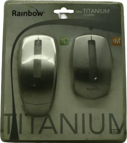 [REF.C9520] Titanium Mouse Cover For Wireless and Wire Mouse