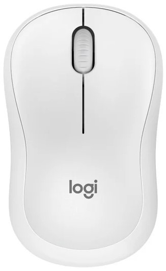 [910-007120] Logitech M240 Silent Bluetooth Ambidextrous White Mouse