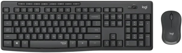 [920-009800] Logitech MK295 Black Silent Wireless Keyboard & Mouse Combo