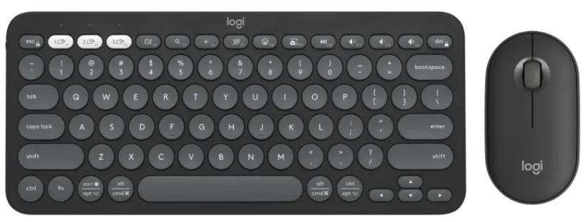 [920-012239] Logitech Pebble 2 Keyboard & Mouse Combo - Black