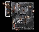 [MB-GB550AE+W] Gb B550 Aorus Elite+Wifi