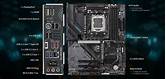 [MB-GB850G+W] Gigabyte B850 Gaming WiFi - 4x DDR5, 3x M.2, AM5, ATX