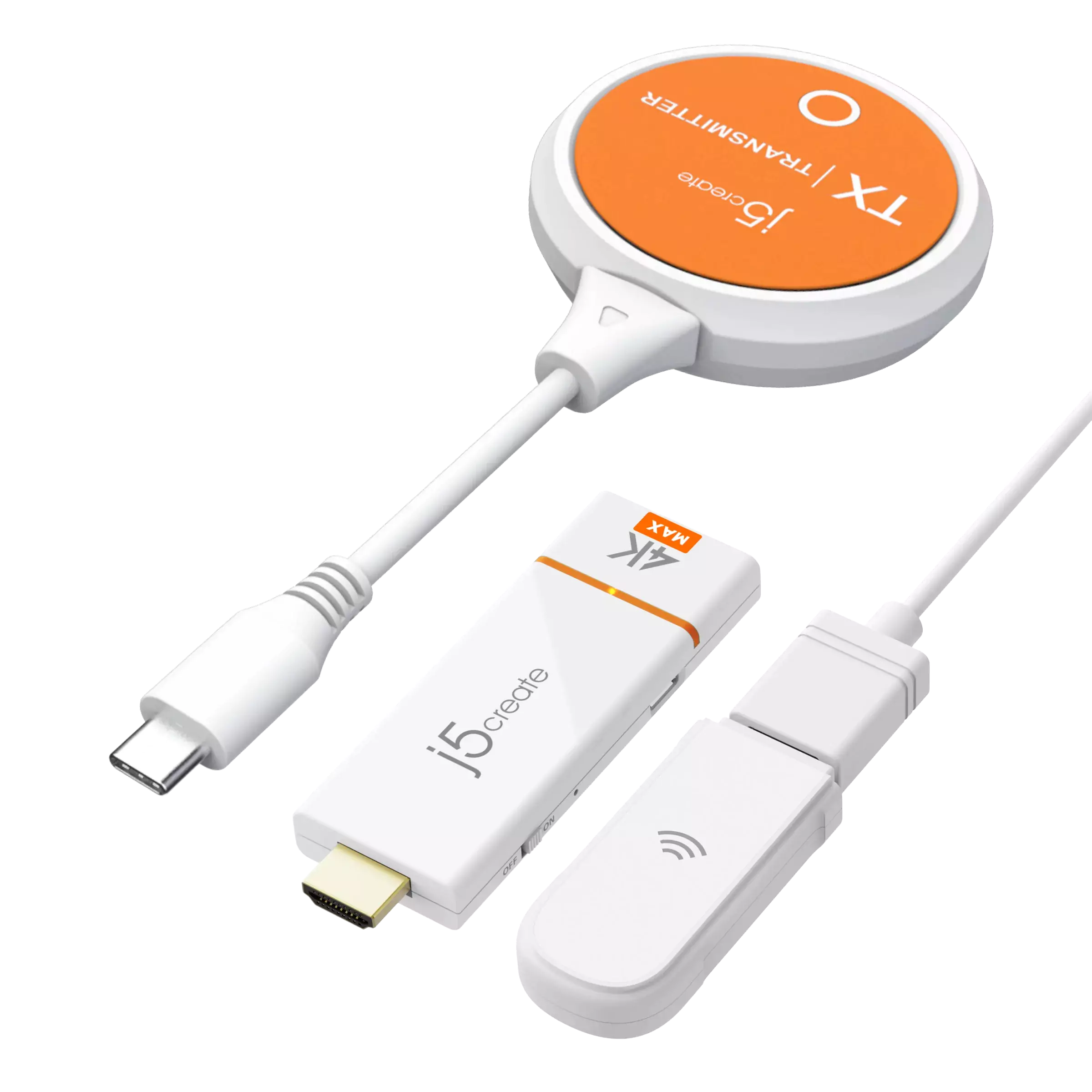 [SC-JVAW62T76M] J5Create - JVAW62T76MAX ScreenCast USB-C Wireless Display Extender