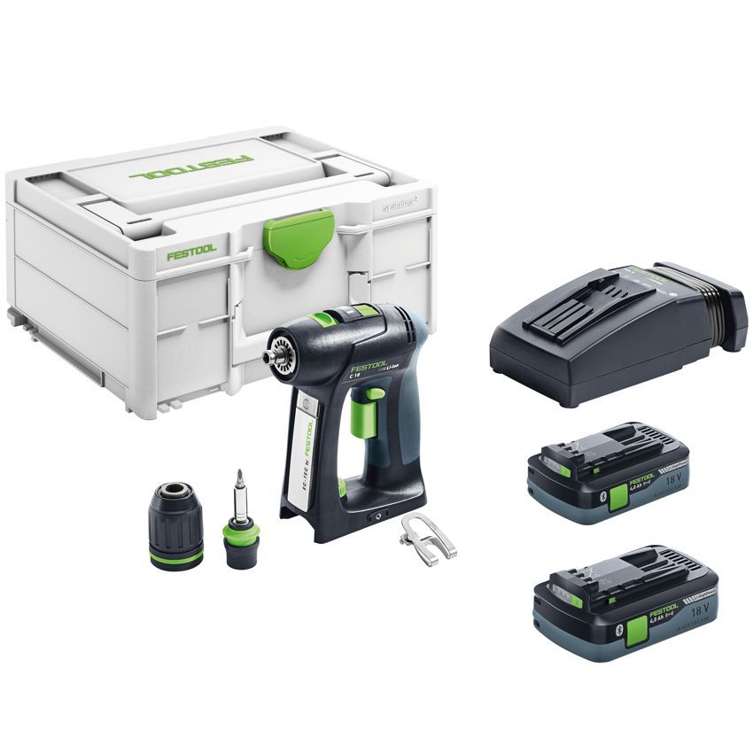 [FES576435] Cordless Drill C18 Hpc 4.0 I-pl