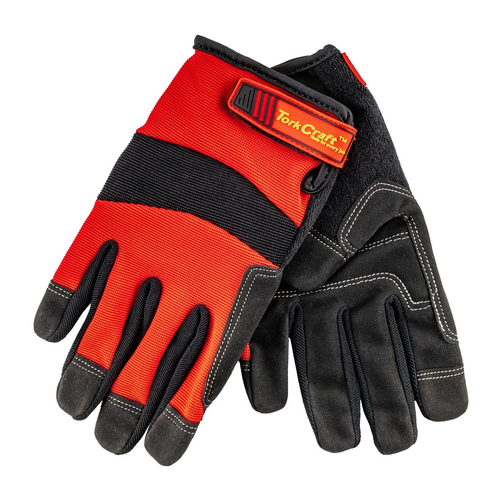[GL01] Work Glove Small- All Purpose Red With Touch Finger