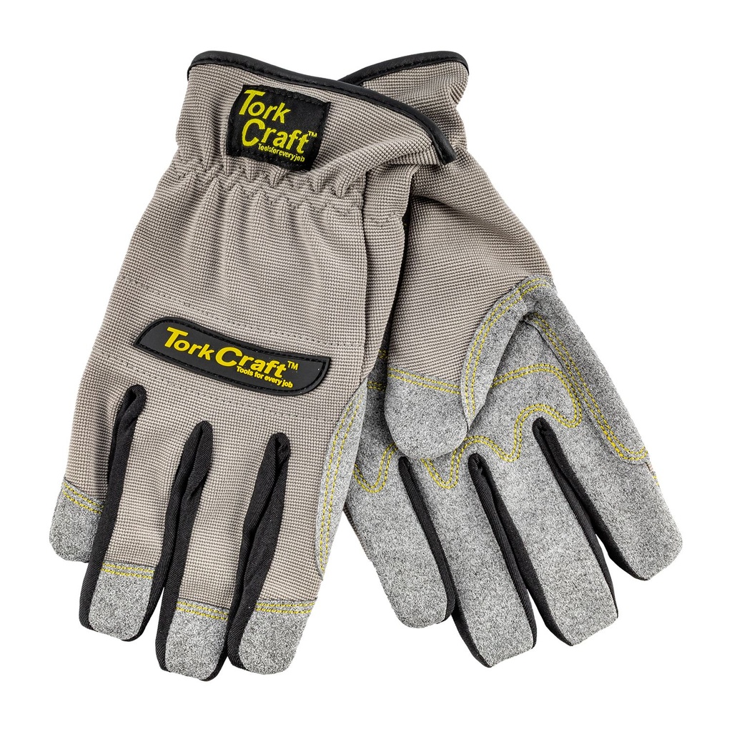 [GL12] Mechanics Glove Large Synthetic Leather Palm Spandex Back