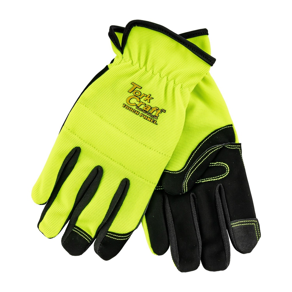 [GL51] Glove Yellow Medium With Pu Palm Multi Purpose