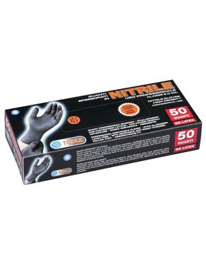 [PG50610] Nitrile Gloves Medium 50 Pce High Density ( X25 Pairs)
