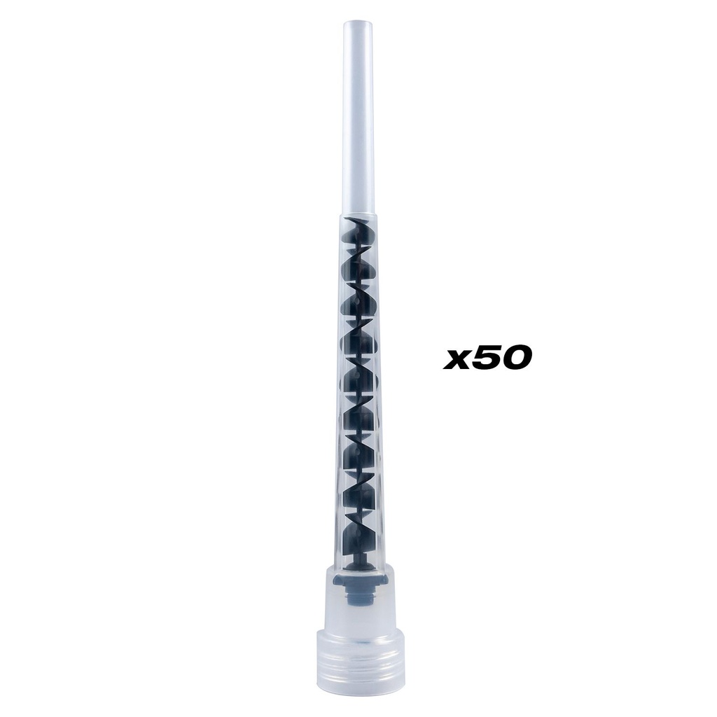 [DTCANOZ-50] Mixer Nozzles 50pc 2 Component Chemical Anchors