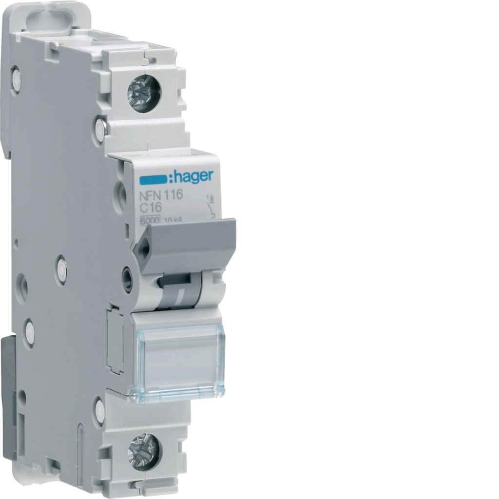 [NGN102] MCB | Hager | NGN-Series (2A, 1P)