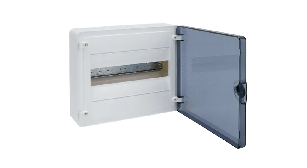 Enclosure | Hager 1 x 12-way Surface mount IP55 VS112TJ