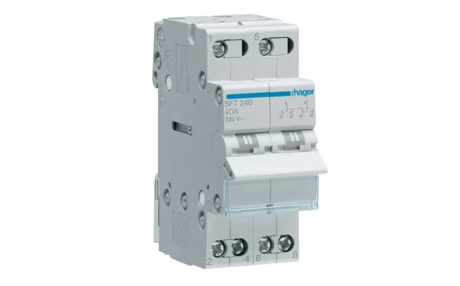 MCB | 40A | 2-pole AC (:Hager)