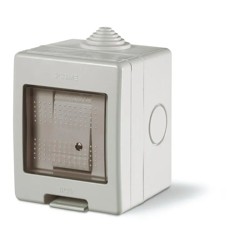 16A 1P IP55 SURF BELL-PUSH