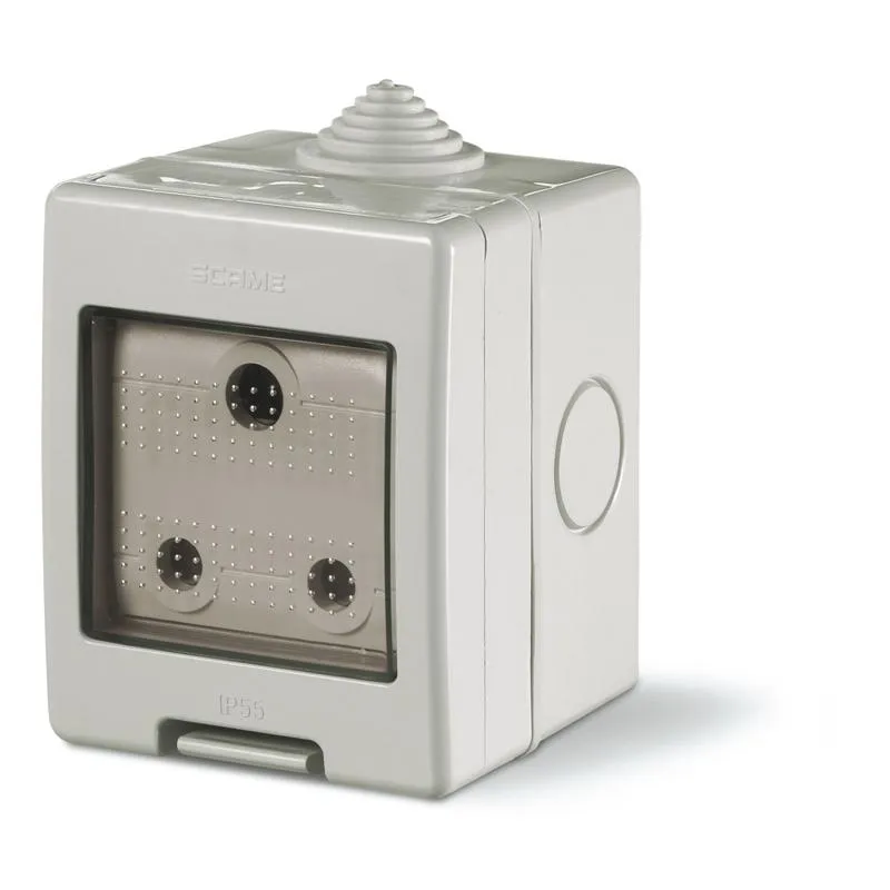 [136.5122-414] 15A 2P+E IP55 SURF/MNT SA SOCKET